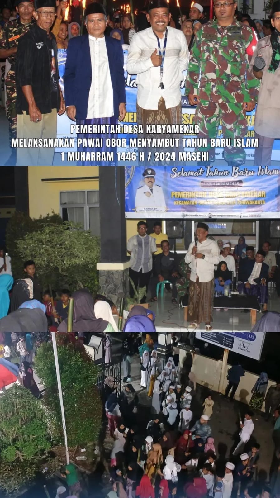 PAWAI OBOR MENYAMBUT 1 MUHARRAM 1446 H / 2024 M